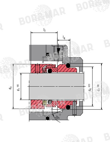 Торцевое уплотнение MSM7N в Краснодаре фото